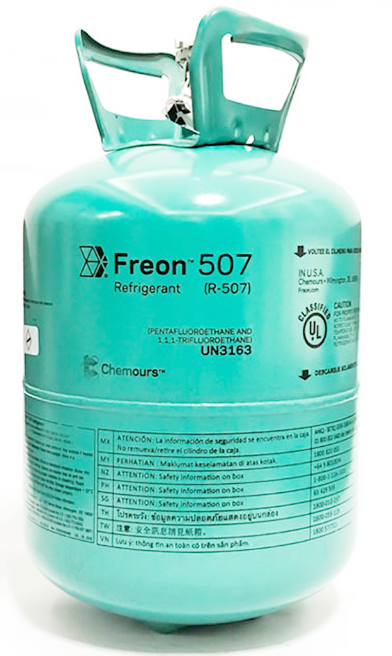 25lb R-507 Refrigerant, R-22 Replacement