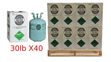 Full Pallet – 40 × 30lb R-134a Refrigerant, Automotive/HVAC