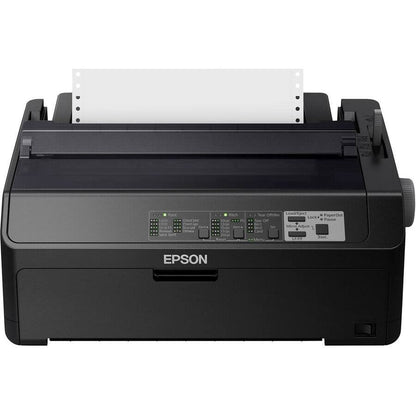Epson – LQ-590II 24-pin Dot Matrix Printer – Monochrome – Energy Star – 584 cps Mono – 8.50″ Width x 11″ Length – USB – Unknown