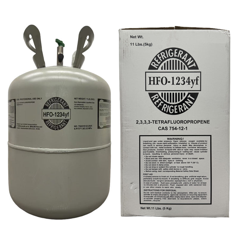 11 lbs R-1234yf (R-1234yf) Refrigerant Gas