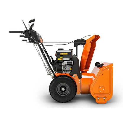 Ariens Compact 24 in. 223cc Electric Start 2-Stage Self-Propelled Gas Snow Blower with Auto-Turn Steering and Headlights 920029