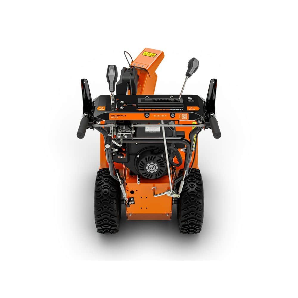 Ariens Compact 24 in. 223cc Electric Start 2-Stage Self-Propelled Gas Snow Blower with Auto-Turn Steering and Headlights 920029