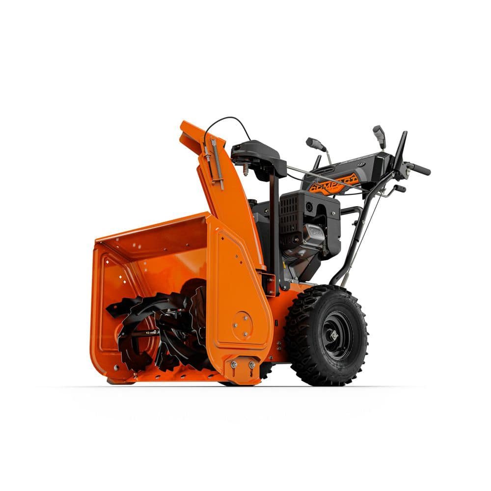 Ariens Compact 24 in. 223cc Electric Start 2-Stage Self-Propelled Gas Snow Blower with Auto-Turn Steering and Headlights 920029