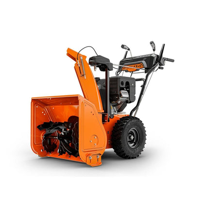 Ariens Compact 24 in. 223cc Electric Start 2-Stage Self-Propelled Gas Snow Blower with Auto-Turn Steering and Headlights 920029