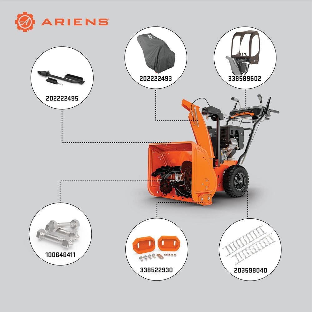 Ariens Classic 24 in. 212cc Electric Start 2-Stage Self-propelled Gas Snow Blower 920036