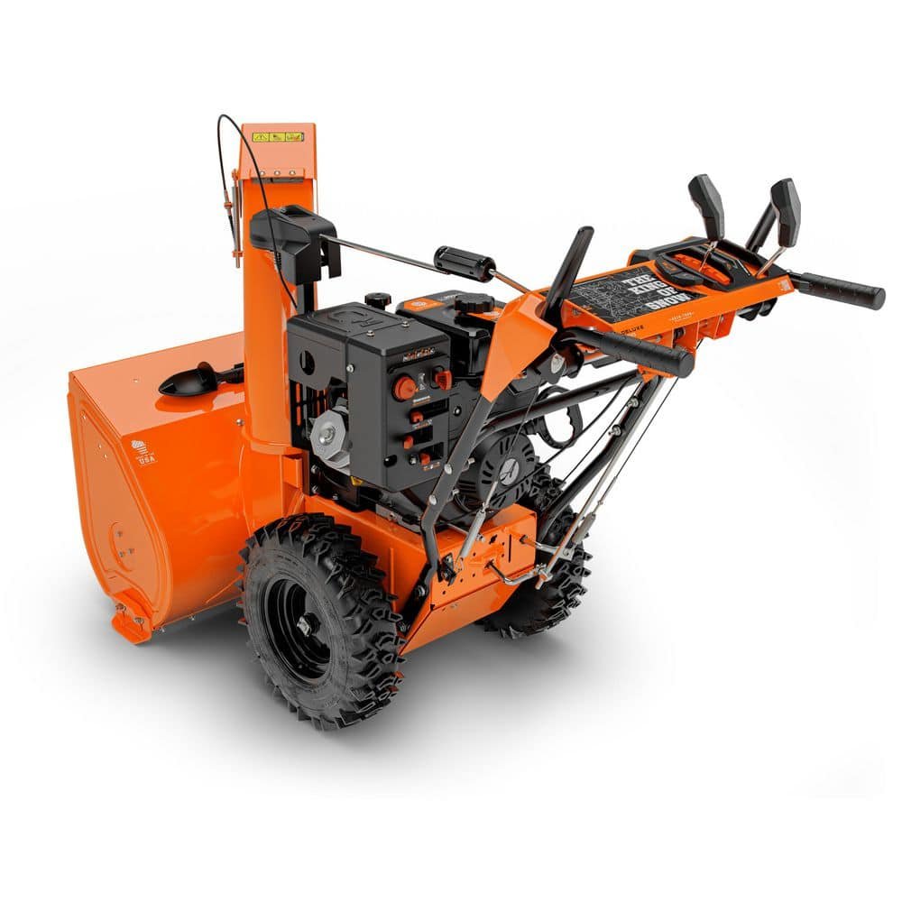 Ariens Deluxe 30 in. 301cc Electric Start 2-Stage Self-Propelled Gas Snow Blower with Heated Handgrips and LED Headlights 921071