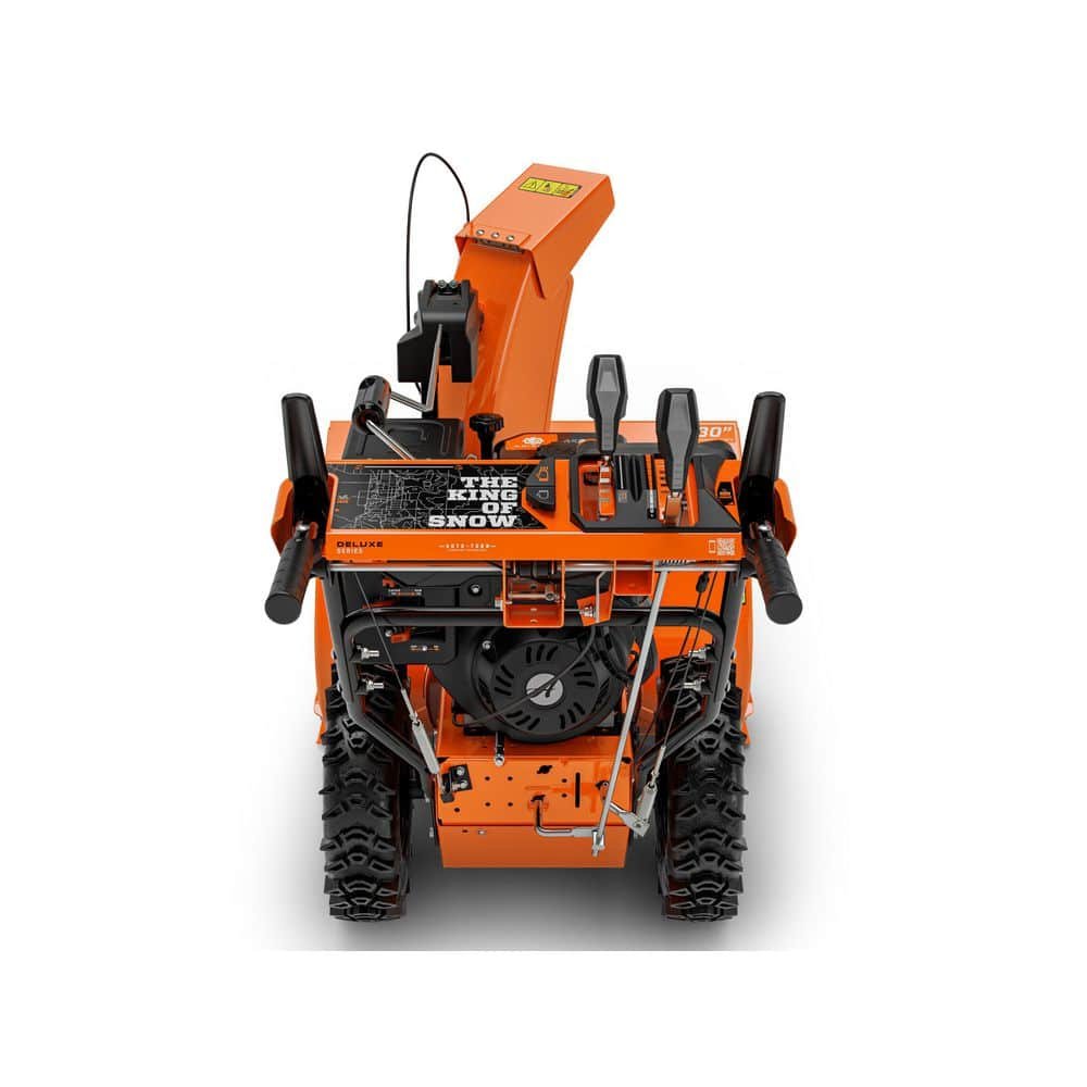 Ariens Deluxe 30 in. 301cc Electric Start 2-Stage Self-Propelled Gas Snow Blower with Heated Handgrips and LED Headlights 921071