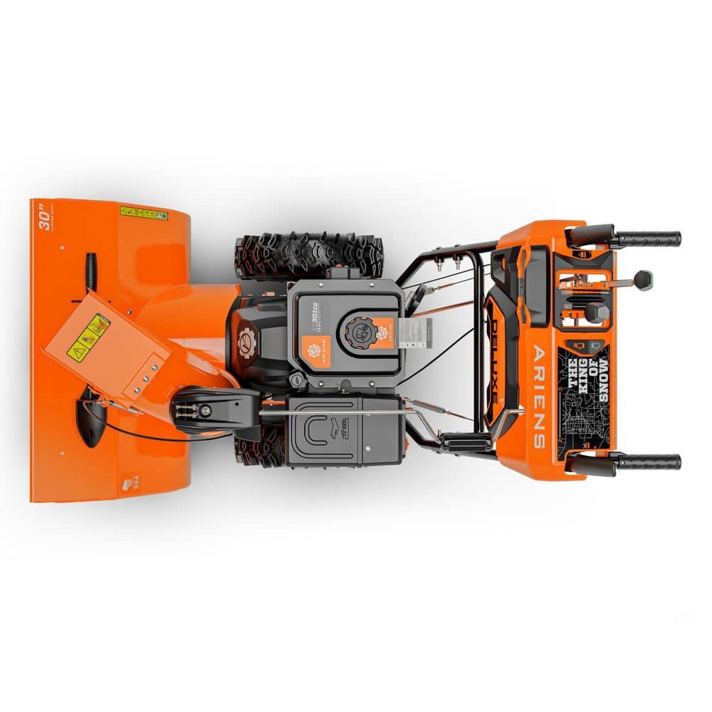 Ariens Deluxe 30 in. 301cc Electric Start 2-Stage Self-Propelled Gas Snow Blower with Heated Handgrips and LED Headlights 921071