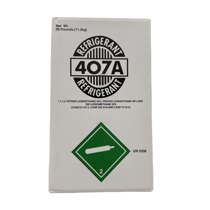 25 lbs R-407A (R-407A) Refrigerant Gas