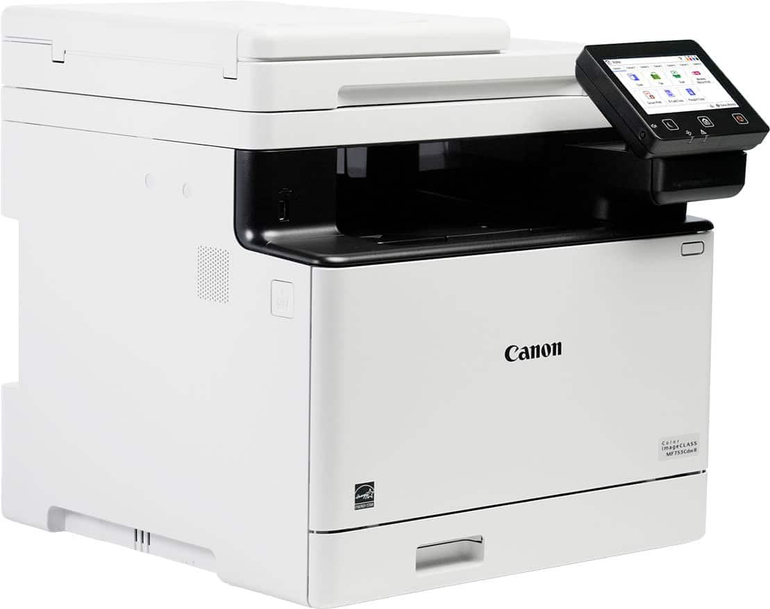 Canon – imageCLASS MF753Cdw  II Wireless  Duplex Color All-In-One Laser Printer with Fax and 50-Sheet ADF – White