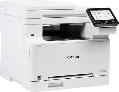 Canon – imageCLASS MF663Cdw Wireless Duplex Color Laser All-In-One Printer with 50-Sheet ADF – White