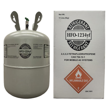 11 lbs R-1234yf (R-1234yf) Refrigerant Gas
