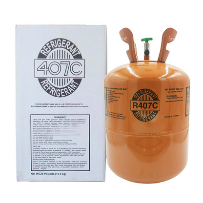 25 lbs R-407C (R-407C) Refrigerant Gas
