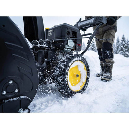 Champion Power Equipment 24 in. 209cc Electric Start 2-Stage Self-Propelled Gas Snow Blower with EZ Turn, LED Headlight and Chute Control 201327