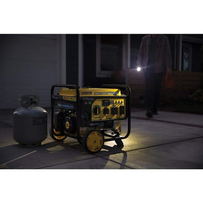 Champion Power Equipment 5300/4250-Watt Recoil Start Dual Fuel Portable Generator w/ Free 3-Year Warranty for RV and Home 201279