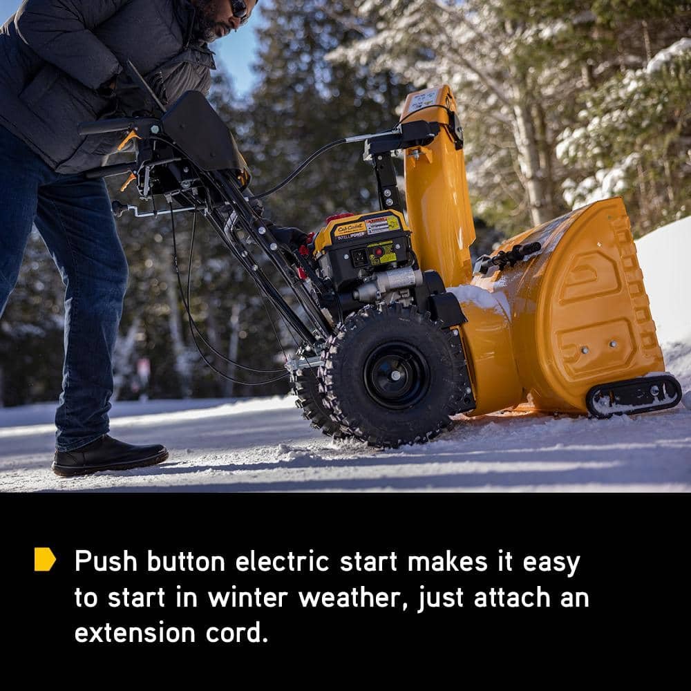 Cub Cadet 2 in. x 24 in. 208 cc Electric Start Gas 2-Stage Snow Blower 2X 24″