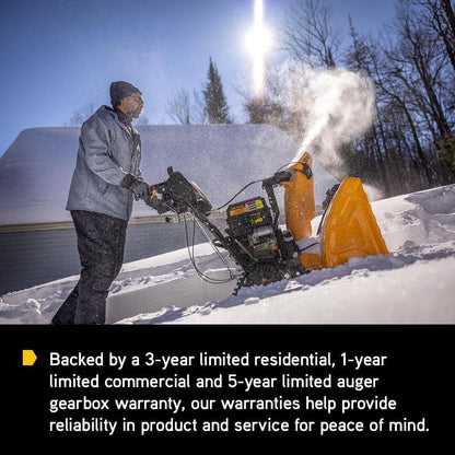 Cub Cadet 2 in. x 24 in. 208 cc Electric Start Gas 2-Stage Snow Blower 2X 24″