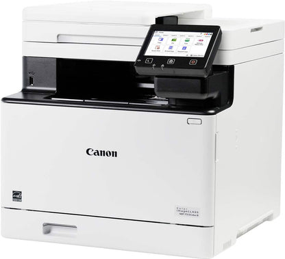 Canon – imageCLASS MF753Cdw  II Wireless  Duplex Color All-In-One Laser Printer with Fax and 50-Sheet ADF – White