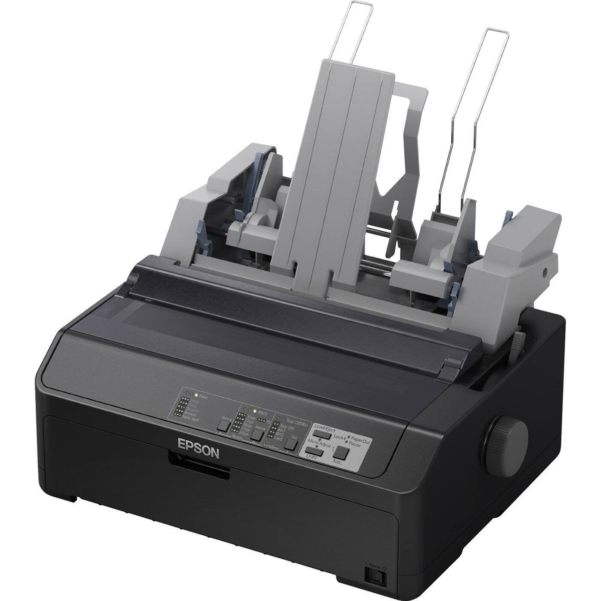 Epson – FX-890II 9-pin Dot Matrix Printer – Energy Star – 680 cps Mono – 8.50″ , 6.50″ , 9.50″ Width x 11″ – Monochrome