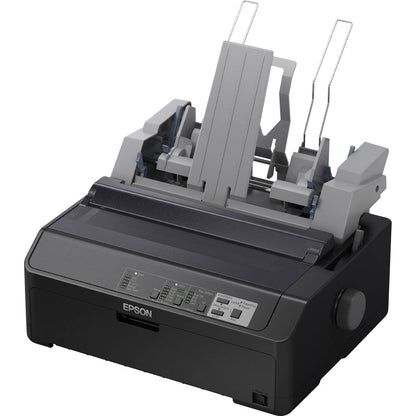 Epson – FX-890II 9-pin Dot Matrix Printer – Energy Star – 680 cps Mono – 8.50″ , 6.50″ , 9.50″ Width x 11″ – Monochrome