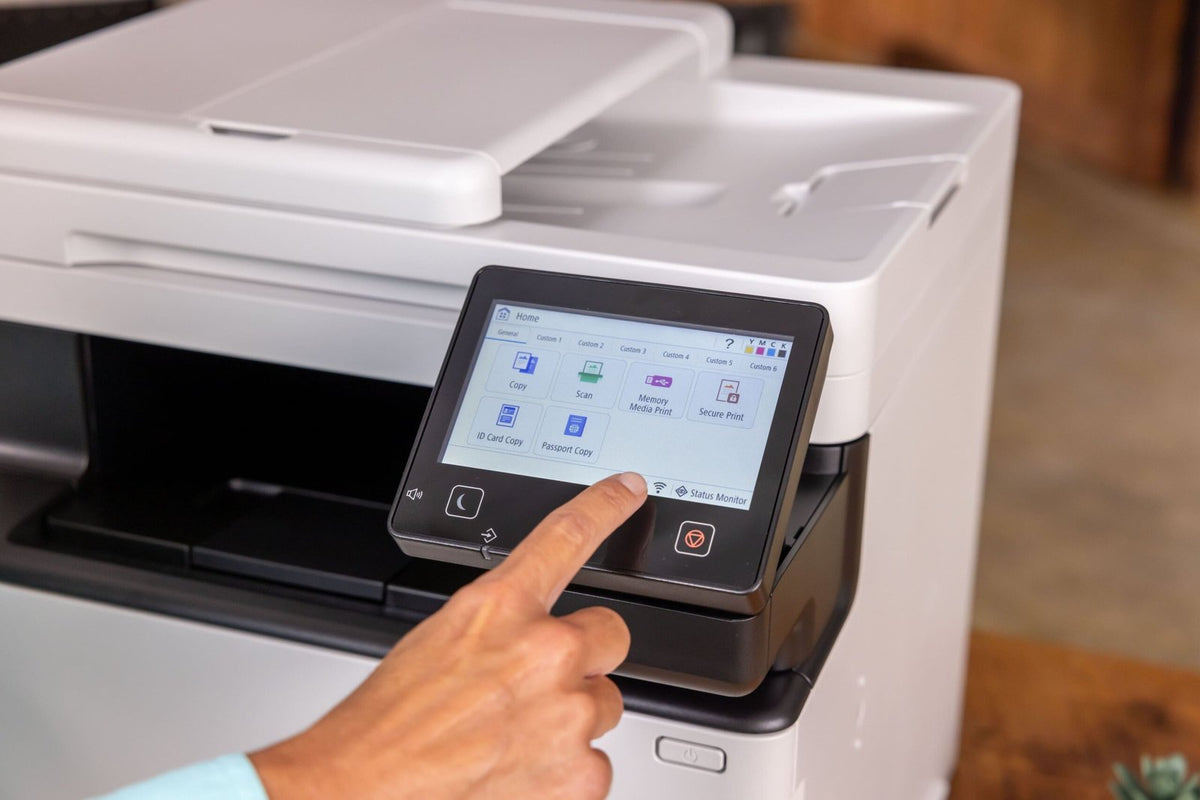Canon – imageCLASS MF753Cdw  II Wireless  Duplex Color All-In-One Laser Printer with Fax and 50-Sheet ADF – White