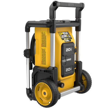 DEWALT 20V MAX 1600 PSI 1.2 GPM Cold Water Cordless Pressure Washer Kit with (2) FLEXVOLT 12 Ah Batteries and (2) Chargers DCPW1600Y2