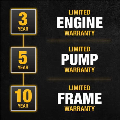 DEWALT 4200 PSI 4.0 GPM Belt Drive Gas Pressure Washer, Honda GX390 Engine, Commercial Cold Water Power Cleaner DH4240B