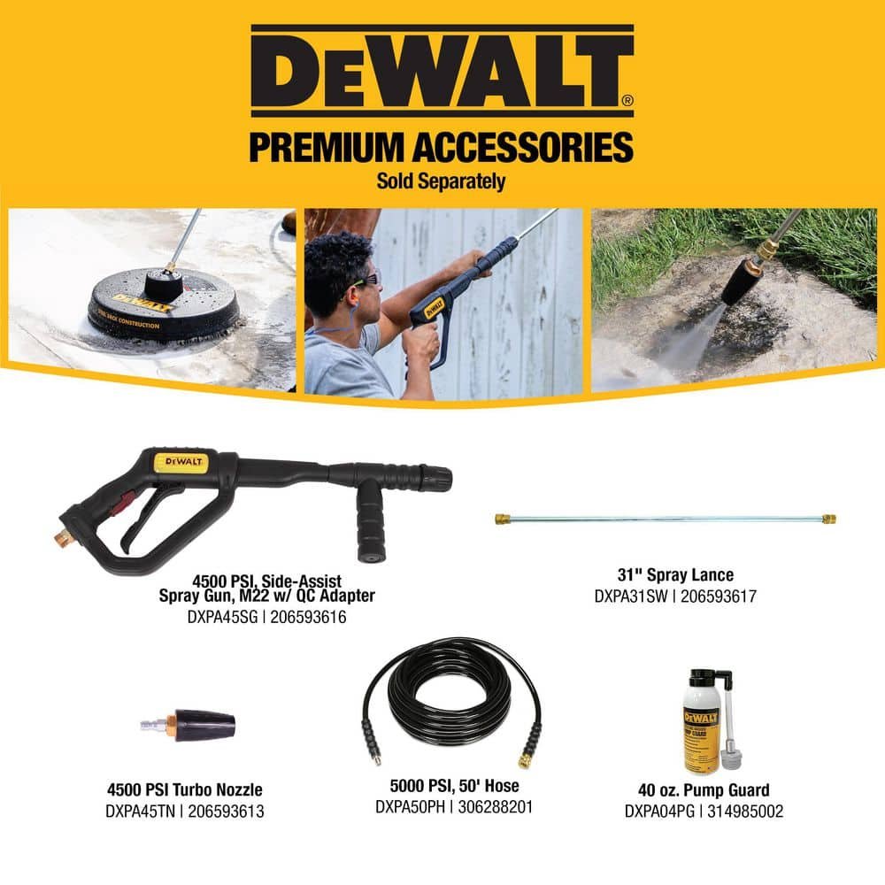 DEWALT 4200 PSI 4.0 GPM Belt Drive Gas Pressure Washer, Honda GX390 Engine, Commercial Cold Water Power Cleaner DH4240B