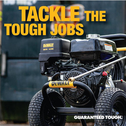 DEWALT 4400 PSI 4.0 GPM Gas Pressure Washer with Honda GX390 Engine, Heavy-Duty Commercial Cold Water Power Washer DXPW4440