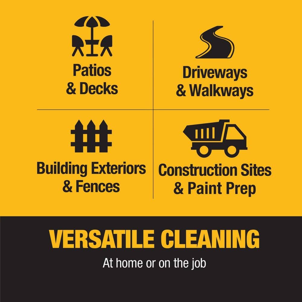DEWALT 4400 PSI 4.0 GPM Gas Pressure Washer with Honda GX390 Engine, Heavy-Duty Commercial Cold Water Power Washer DXPW4440
