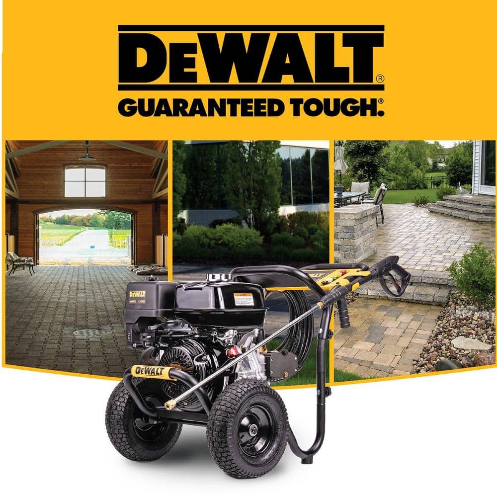 DEWALT 4400 PSI 4.0 GPM Gas Pressure Washer with Honda GX390 Engine, Heavy-Duty Commercial Cold Water Power Washer DXPW4440