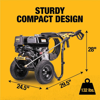 DEWALT 4400 PSI 4.0 GPM Gas Pressure Washer with Honda GX390 Engine, Heavy-Duty Commercial Cold Water Power Washer DXPW4440