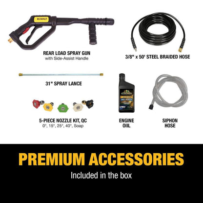 DEWALT 3800 PSI 3.5 GPM Gas Pressure Washer, Honda GX270 Engine, CAT Pump, Heavy-Duty Commercial Cold Water Power Washer DXPW60604