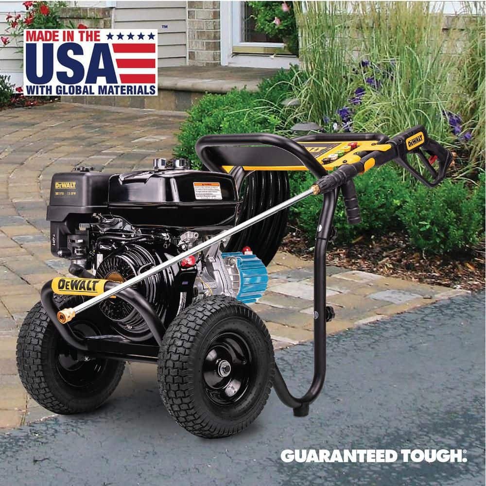 DEWALT 3800 PSI 3.5 GPM Gas Pressure Washer, Honda GX270 Engine, CAT Pump, Heavy-Duty Commercial Cold Water Power Washer DXPW60604