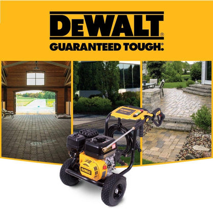 DEWALT 3500 PSI 2.5 GPM Gas Pressure Washer with Surface Cleaner, Heavy-Duty Commercial Cold Water Power Washer DXPW61249S
