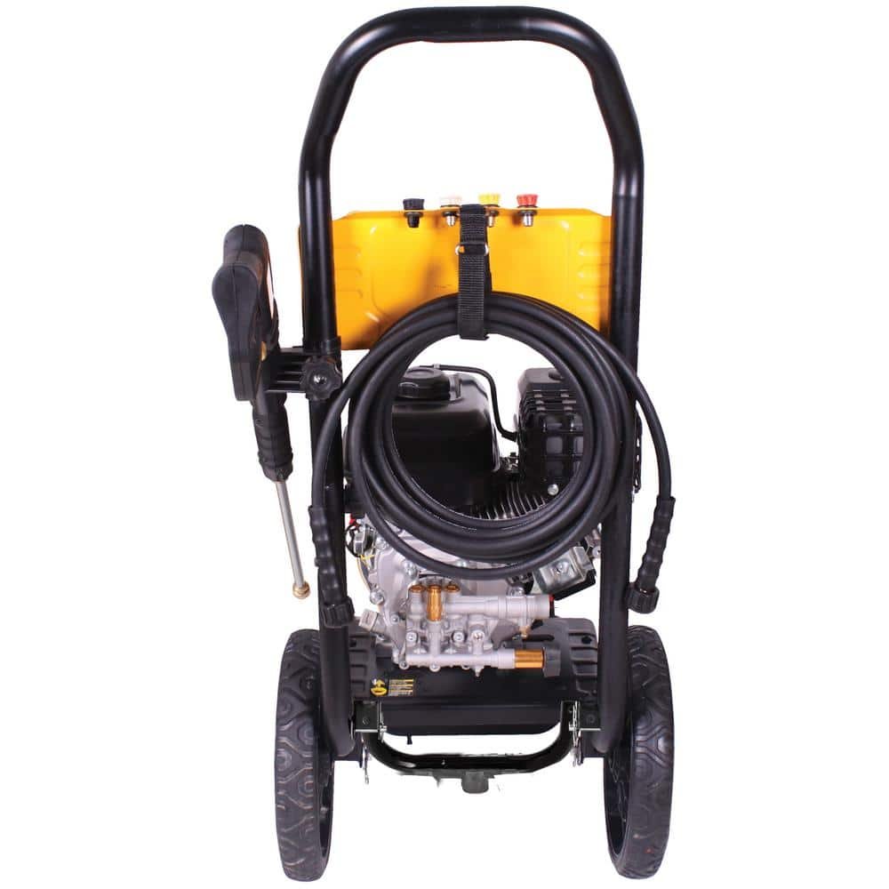 DEWALT 3100 PSI 2.3 GPM Gas Pressure Washer with Maintenance-Free Pump Reliable Residential Cold Water Power Washer DXPW61403-S