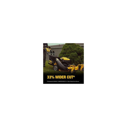 DEWALT 28 in. 224cc E-GOV Engine 3-in-1 Gas RWD Self-Propelled Lawn Mower with High Rear Wheels DW12ABW6RK039