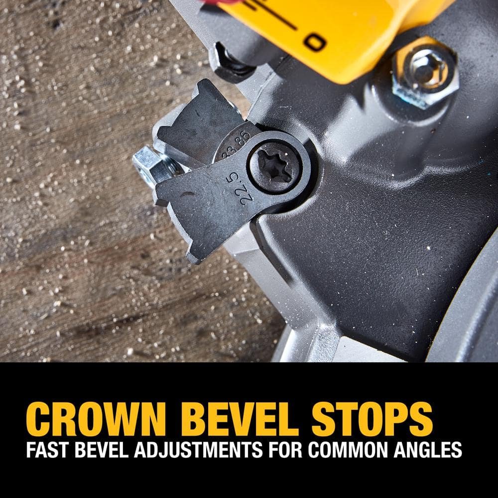 DEWALT 60V Lithium-Ion 12 in. Cordless Sliding Miter Saw (Tool Only) DCS781B