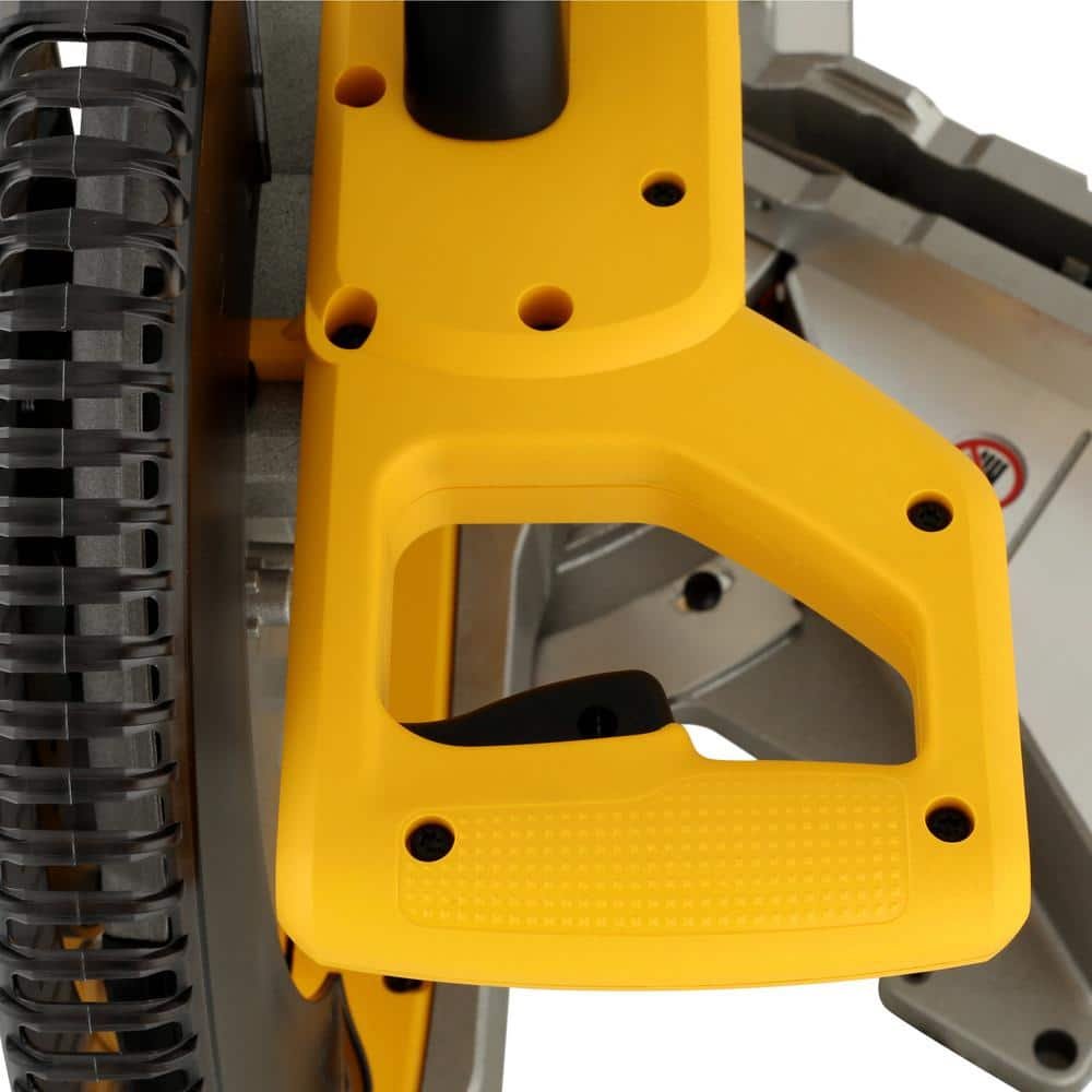 DEWALT 15 Amp Corded 12 in. Double Bevel Sliding Compound Miter Saw w/Blade Wrench, Material Clamp & Compact Miter Saw Stand DWS779WDWX724