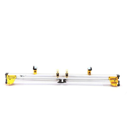 DEWALT 15 Amp Corded 12 in. Double Bevel Sliding Compound Miter Saw and Heavy Duty Miter Saw Stand with Wrench & Material Clamp DWS780WDWX723