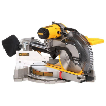 DEWALT 15 Amp Corded 12 in. Double Bevel Sliding Compound Miter Saw and Heavy Duty Miter Saw Stand with Wrench & Material Clamp DWS780WDWX723