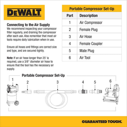 DEWALT 30 Gal., Max 175 psi Electric 6.2 SCFM at 90 psi, Single-Stage, Oil Lube, Vertical, Portable Air Compressor DXCM303.COM