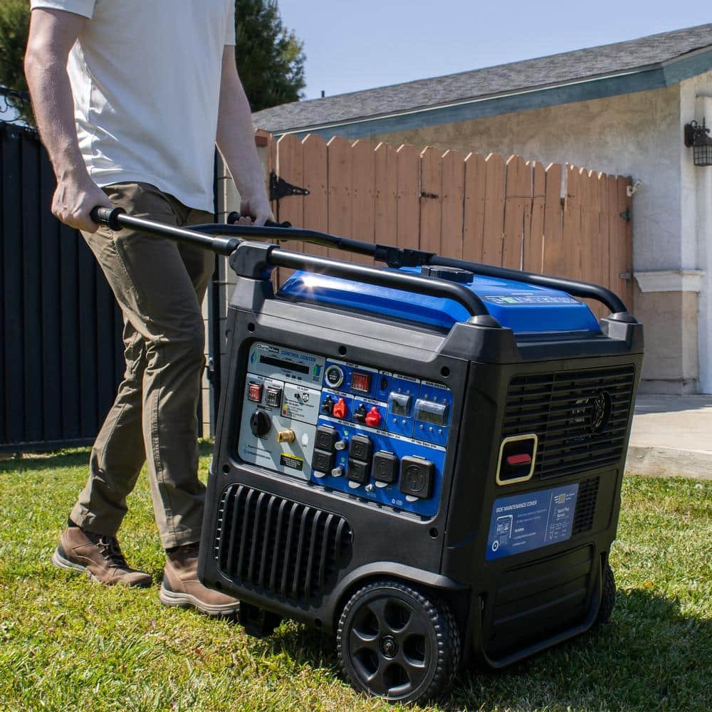 DUROMAX 11,000 Watt Remote Start Portable Dual Fuel Home Backup Inverter Generator w/CO Alert XP11000iH