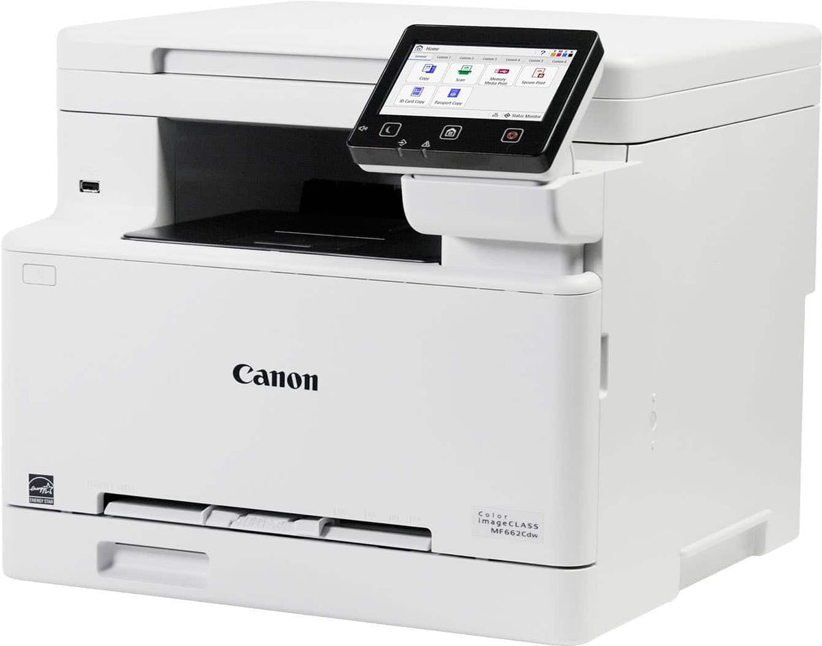 Canon – imageCLASS MF662Cdw  Wireless Duplex All-In-One Color Laser Printer – White