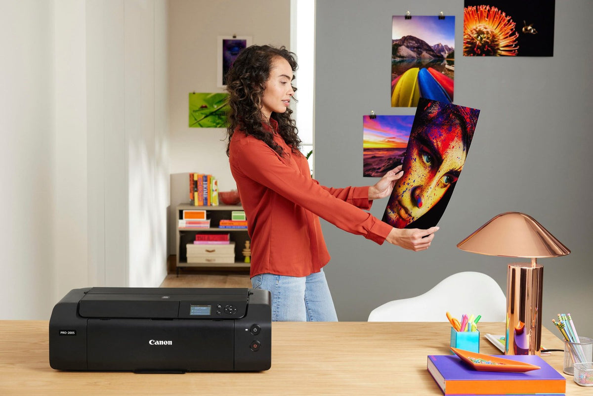Canon – PIXMA PRO-200S Professional Wireless Inkjet Photo Printer – Black