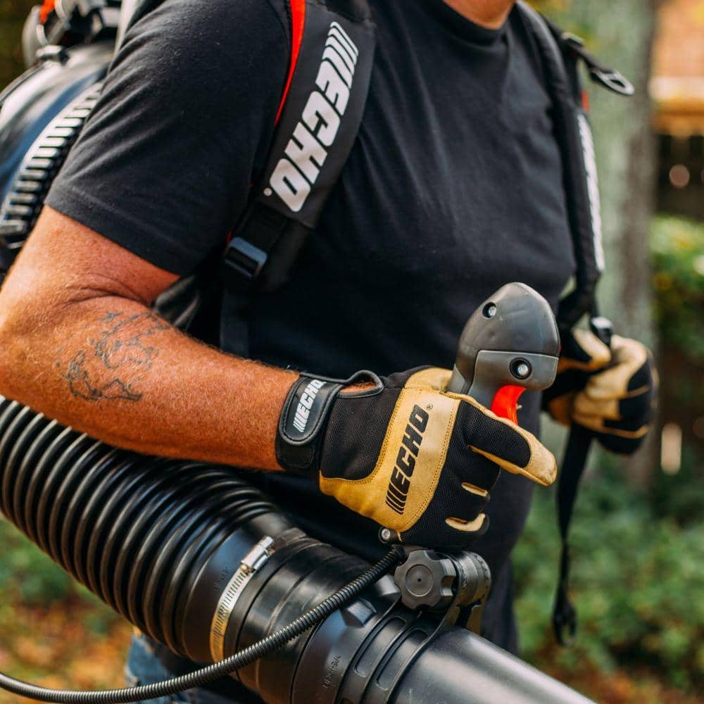 ECHO 220 MPH 1110 CFM 79.9 cc Gas 2-Stroke X Series Backpack Blower with Tube-Mounted Throttle PB-9010T