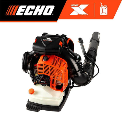 Shindaiwa 220 MPH 1110 CFM 79.9 cc Gas 2-Stroke Backpack Leaf Blower with Tube Throttle and Integrated Back Cooling Vent Fan EB910RT