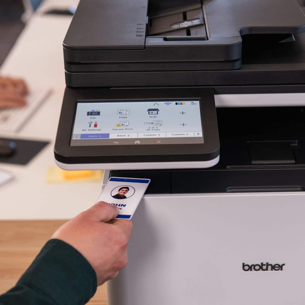Brother – MFC-L8930CDW Color Laser All-in-One Printer with Duplex Print, Scan, Copy and Low-Cost Printing – White