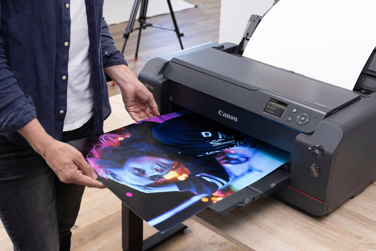 Canon – imagePROGRAF PRO-1100 Wireless Inkjet Printer – Black