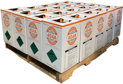 24 lbs R-404A Refrigerant, Factory Sealed, 100% Virgin - USA Brand